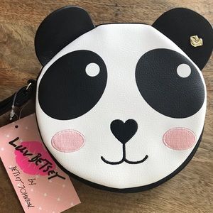Betsey Johnson Panda 🐼 Coin Wristlet Wallet